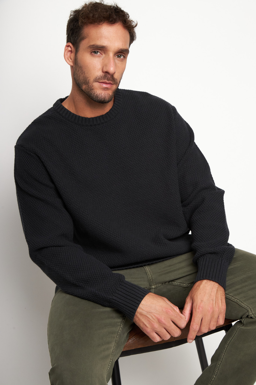 Sweater Etore Orgánico Marengo Hombre