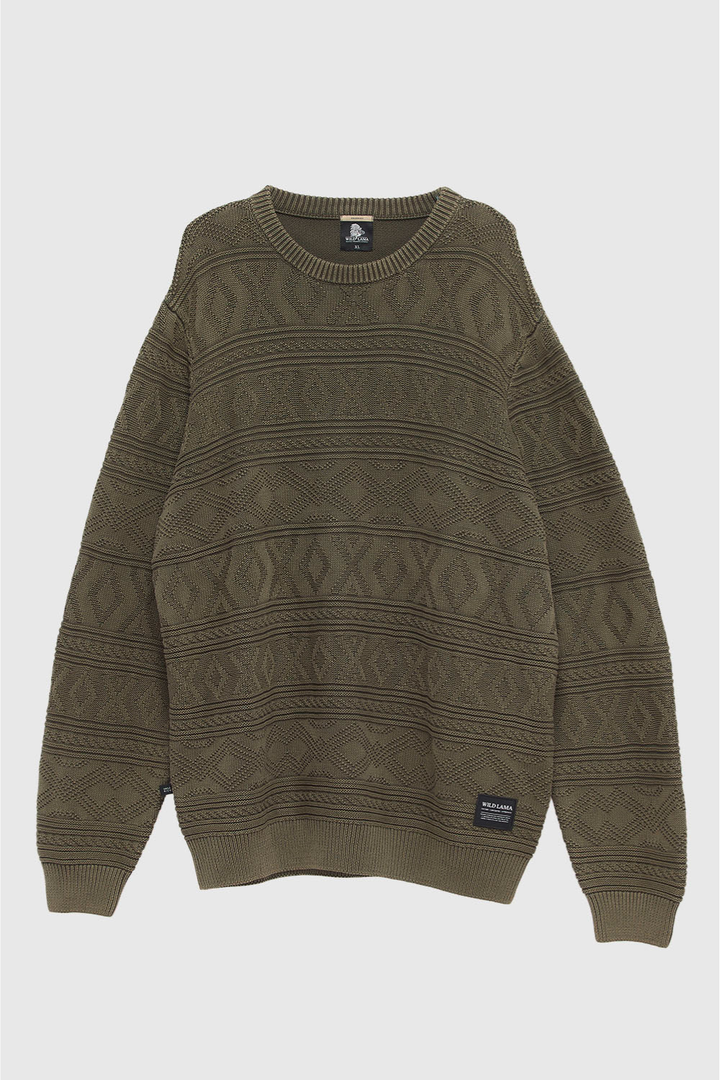 Sweater Olam Orgánico Verde Hombre