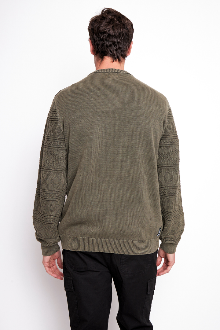 Sweater Olam Orgánico Verde Hombre