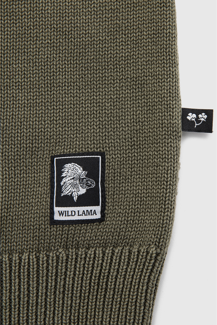 Sweater Olam Orgánico Verde Hombre