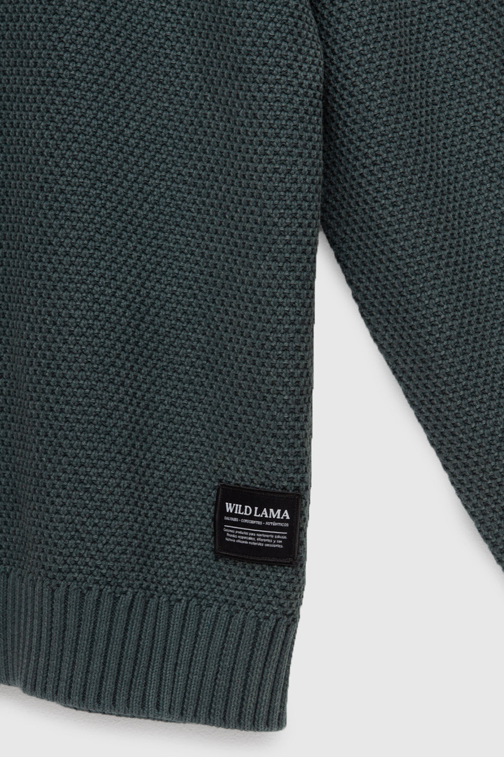 Sweater Rau Orgánico Verde Hombre