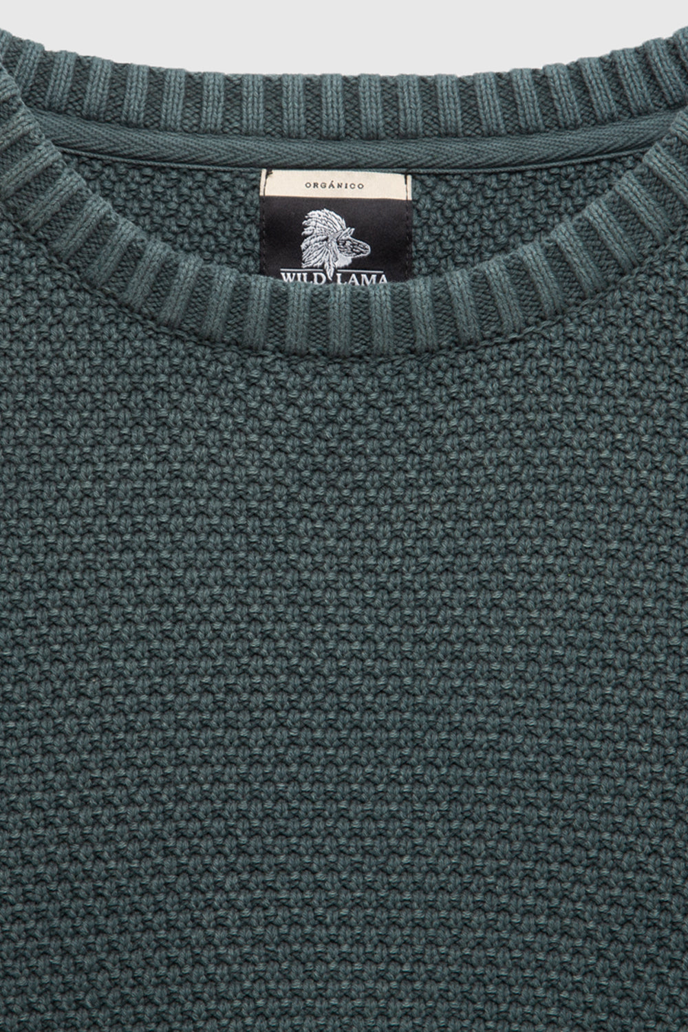 Sweater Rau Orgánico Verde Hombre