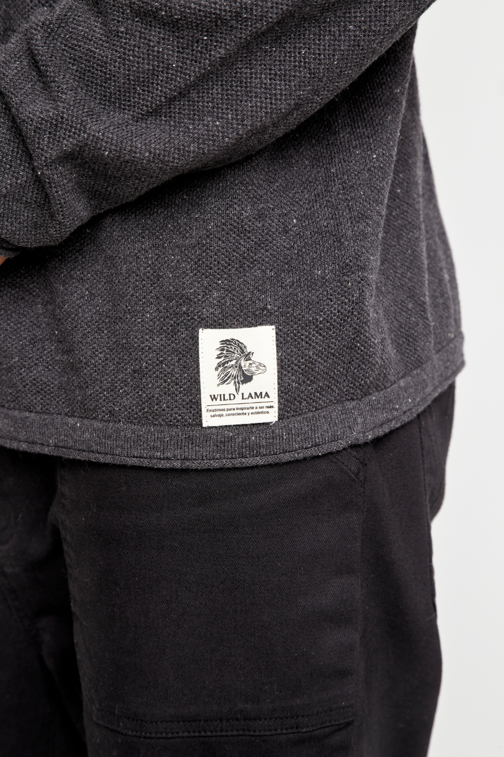 Sweater Roco Orgánico Marengo Hombre