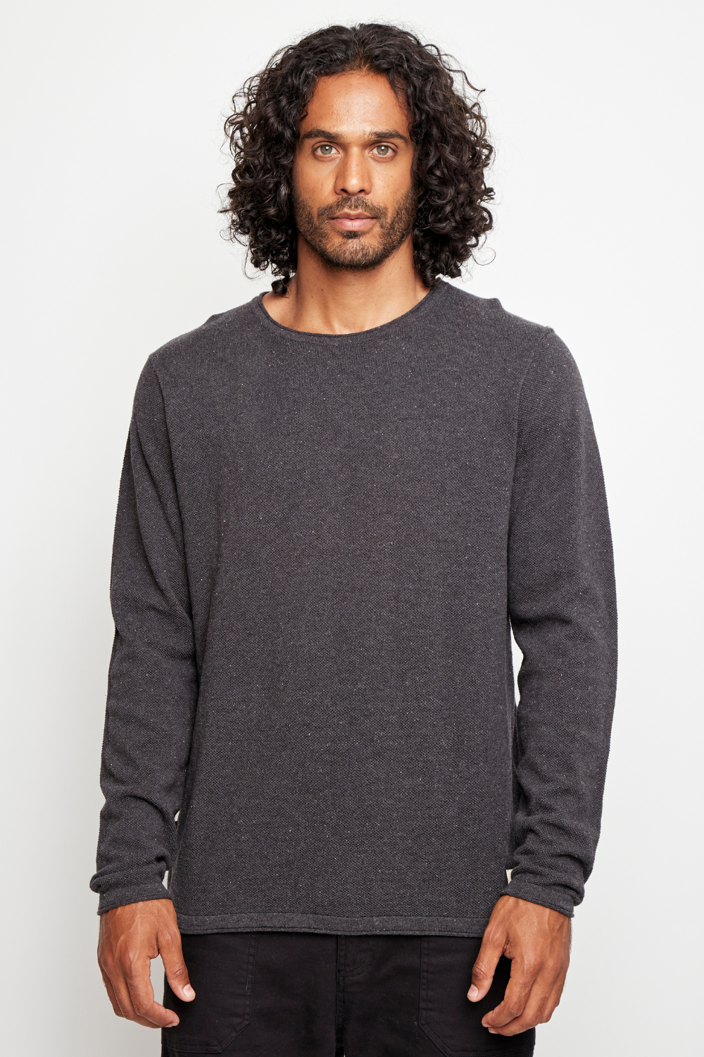 Sweater Roco Orgánico Marengo Hombre