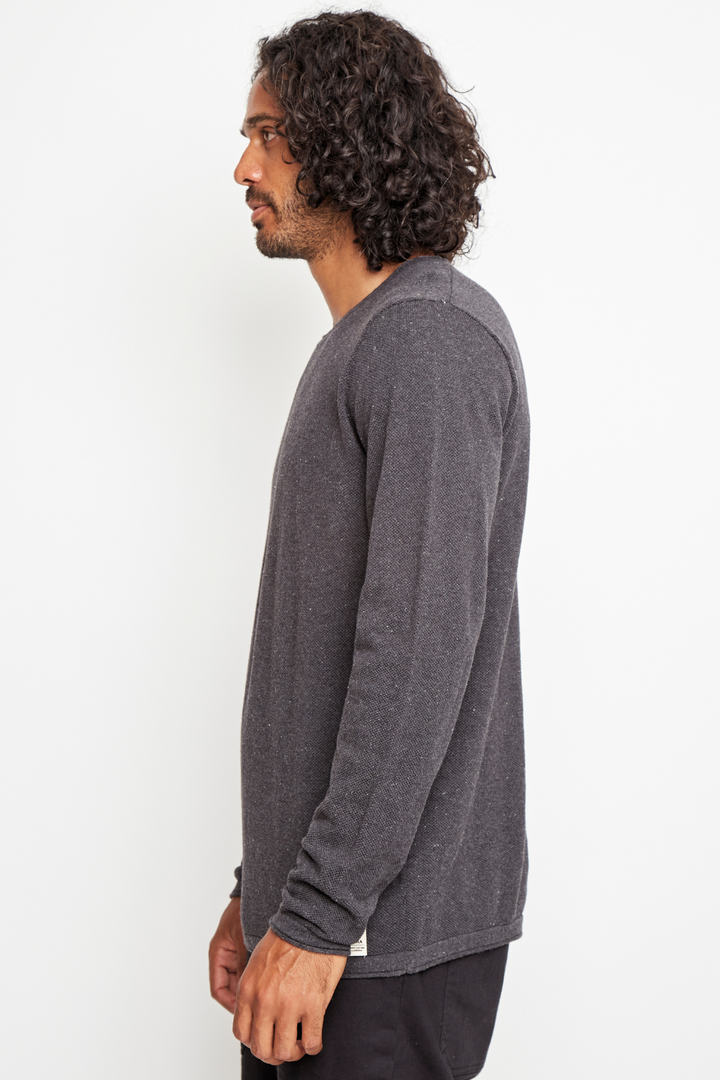 Sweater Roco Orgánico Marengo Hombre