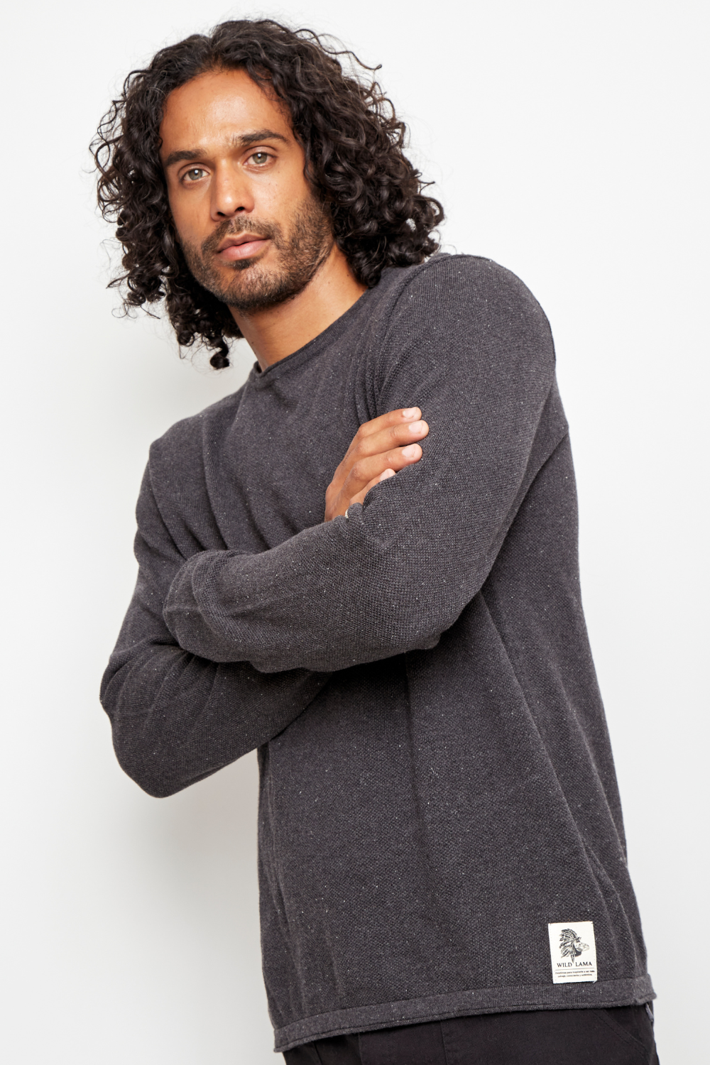 Sweater Roco Orgánico Marengo Hombre