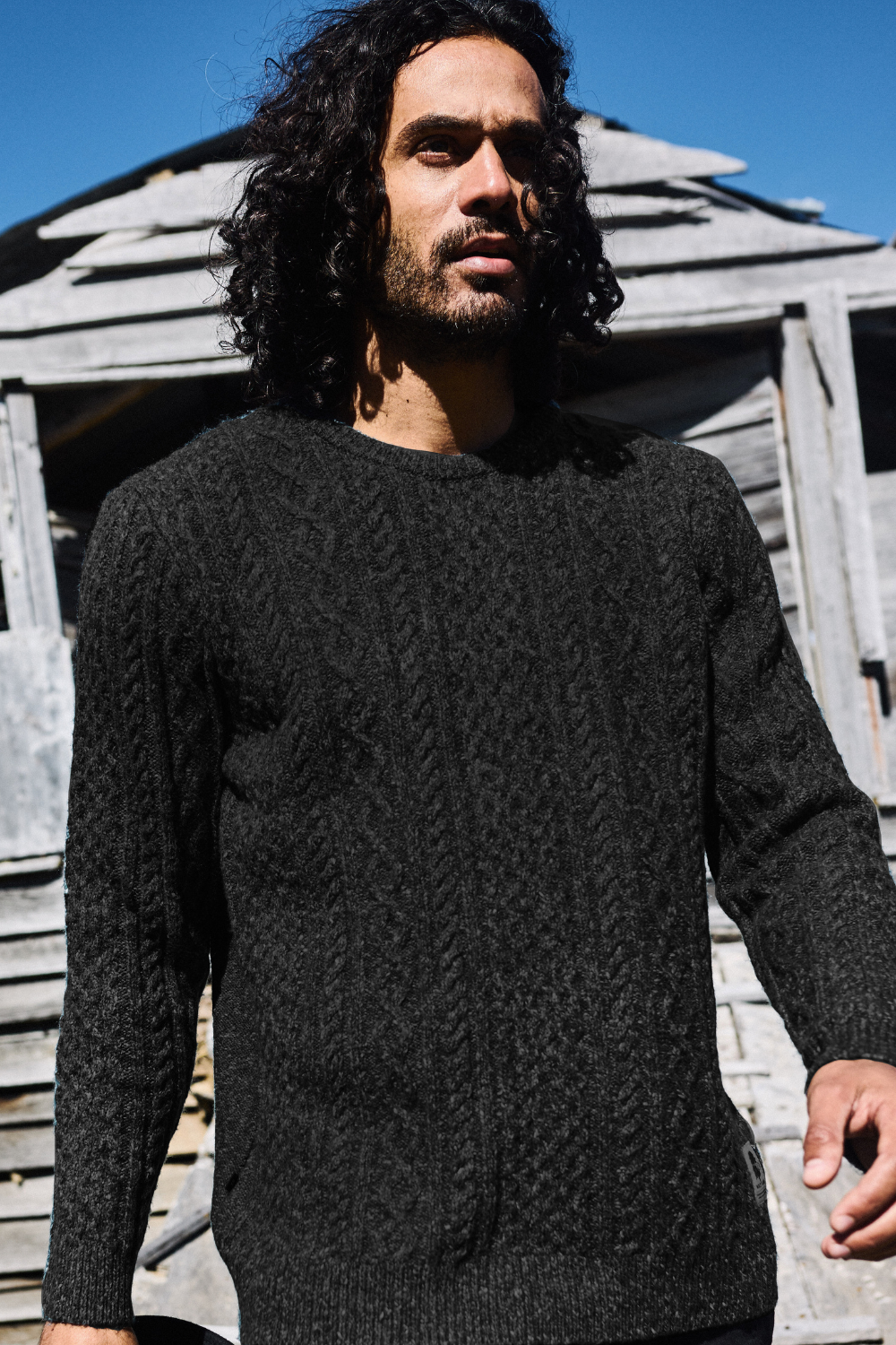 Sweater Trento Orgánico Gris Hombre