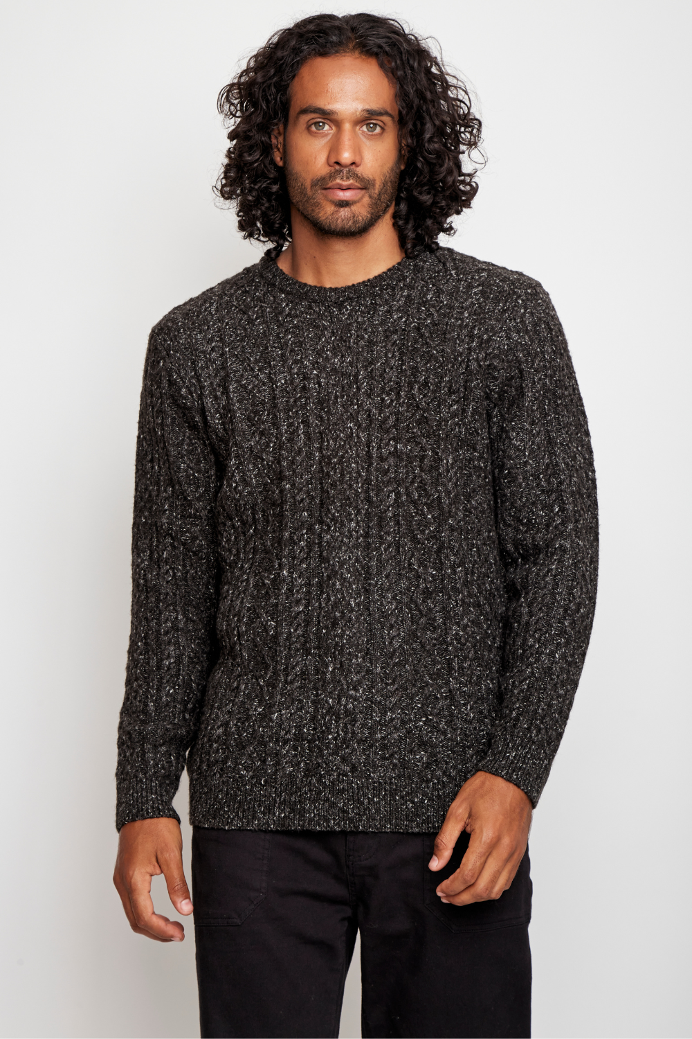 Sweater Trento Orgánico Gris Hombre