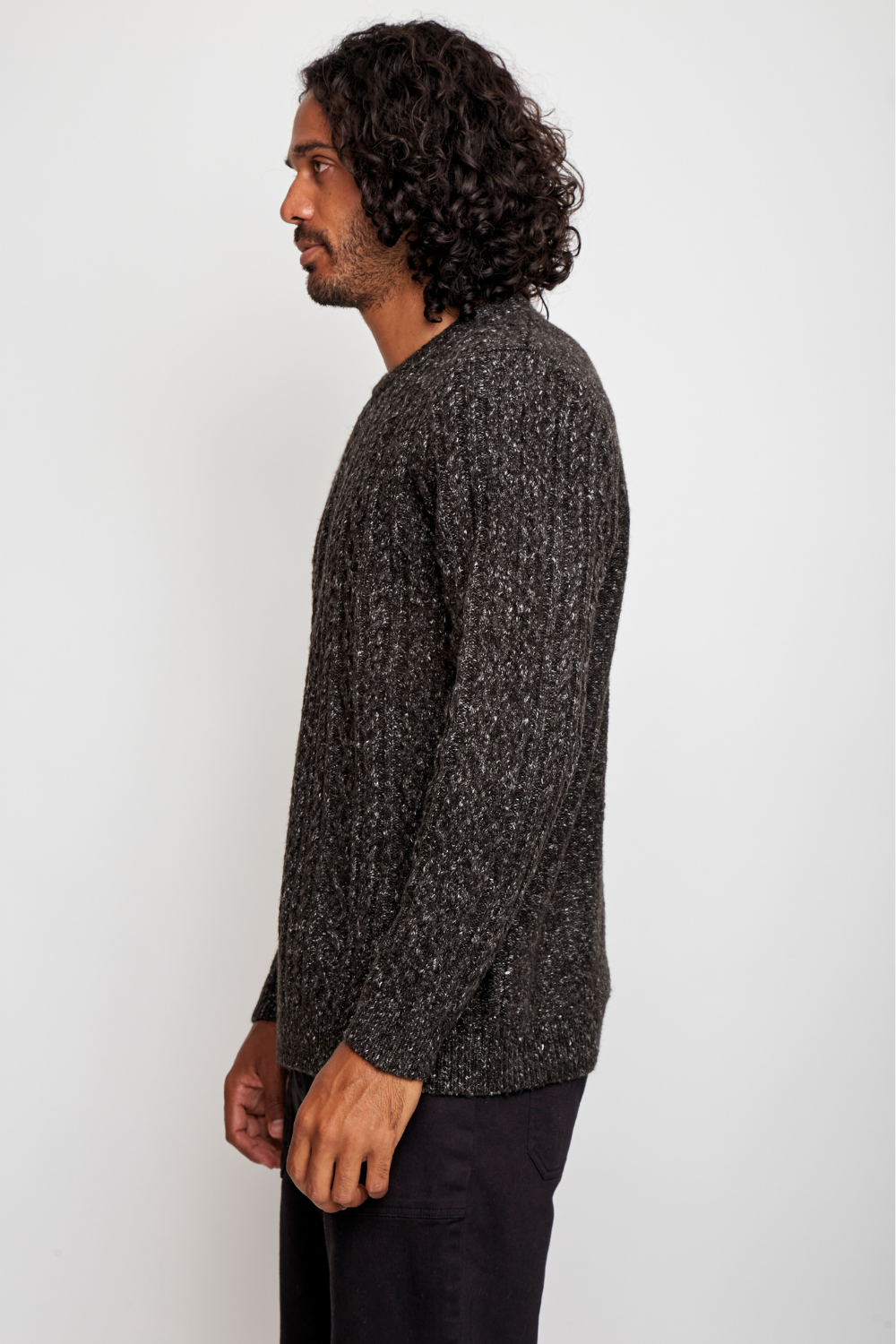 Sweater Trento Orgánico Gris Hombre