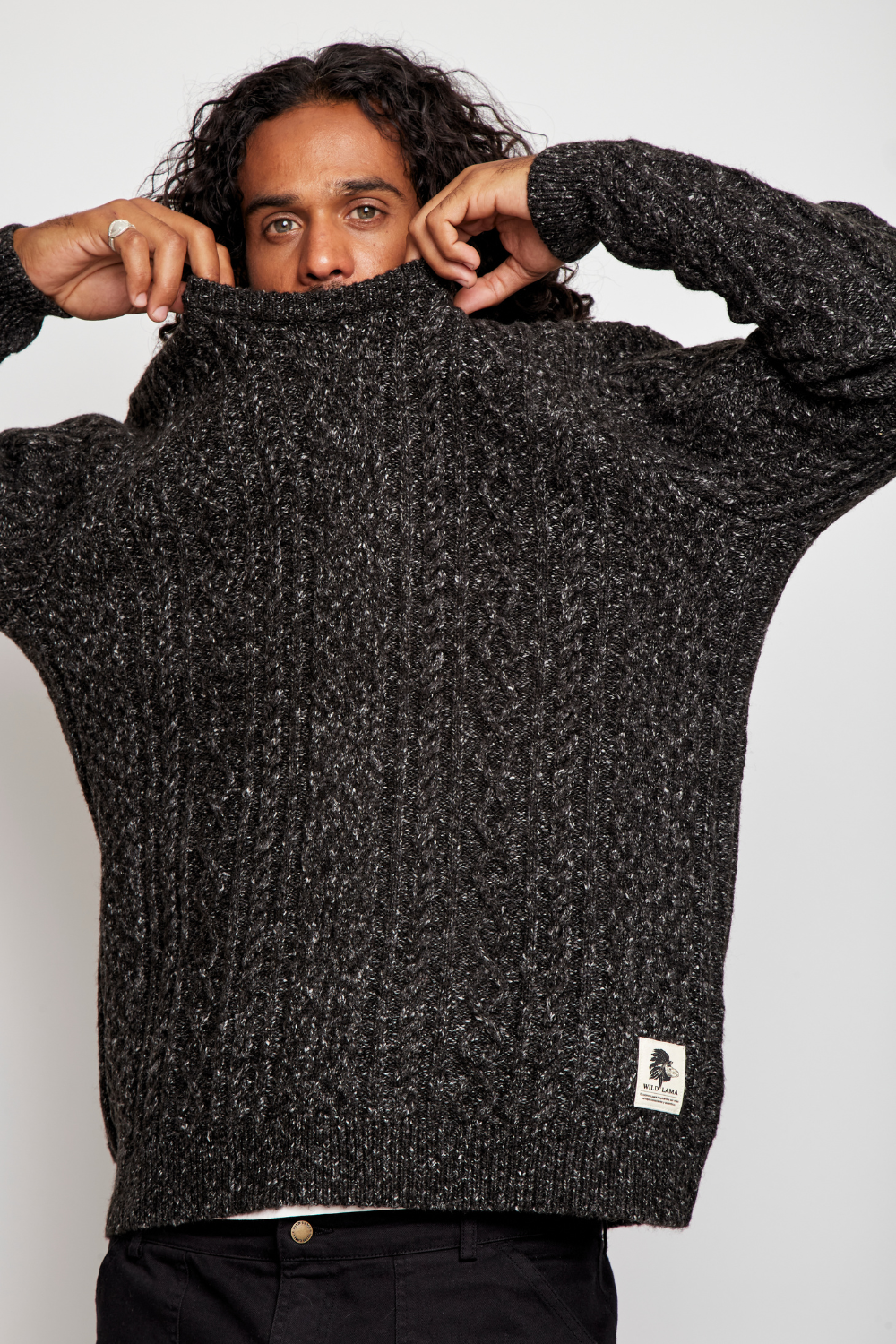 Sweater Trento Orgánico Gris Hombre
