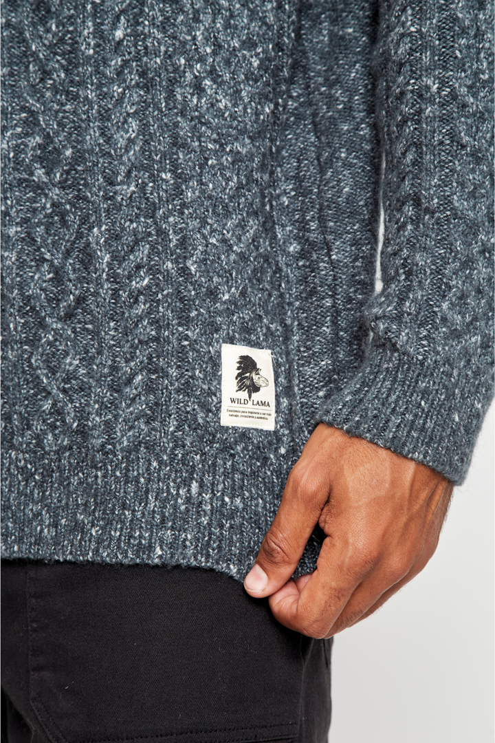 Sweater Trento Orgánico Verde Hombre