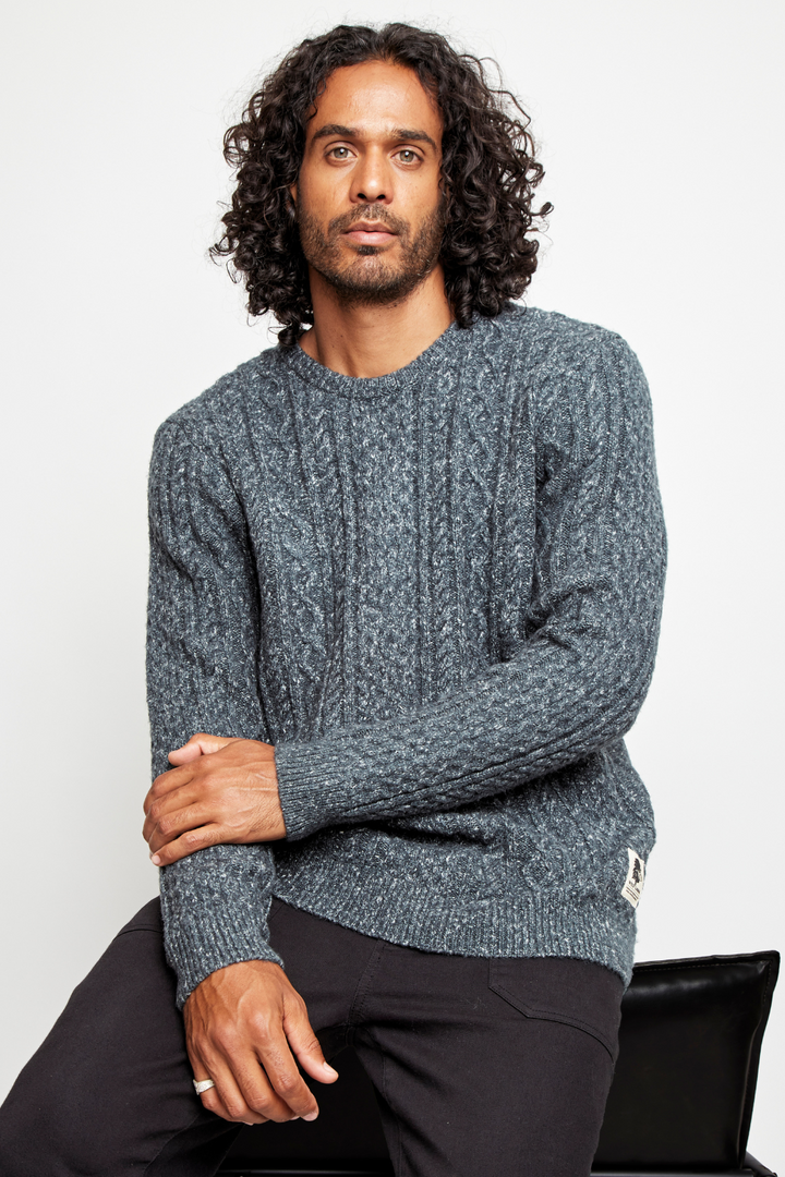 Sweater Trento Orgánico Verde Hombre