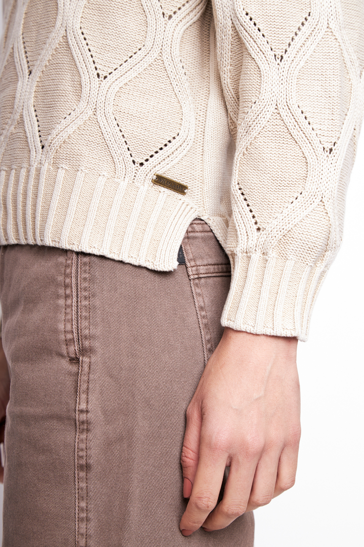 Sweater Trino Orgánico Beige Mujer