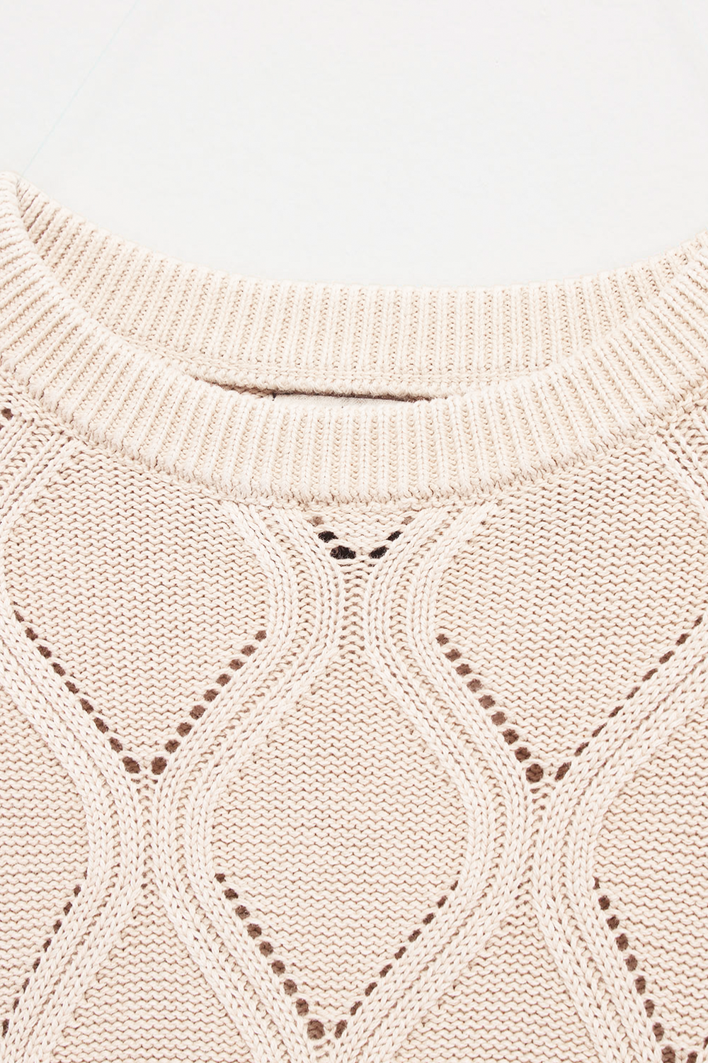 Sweater Trino Orgánico Beige Mujer