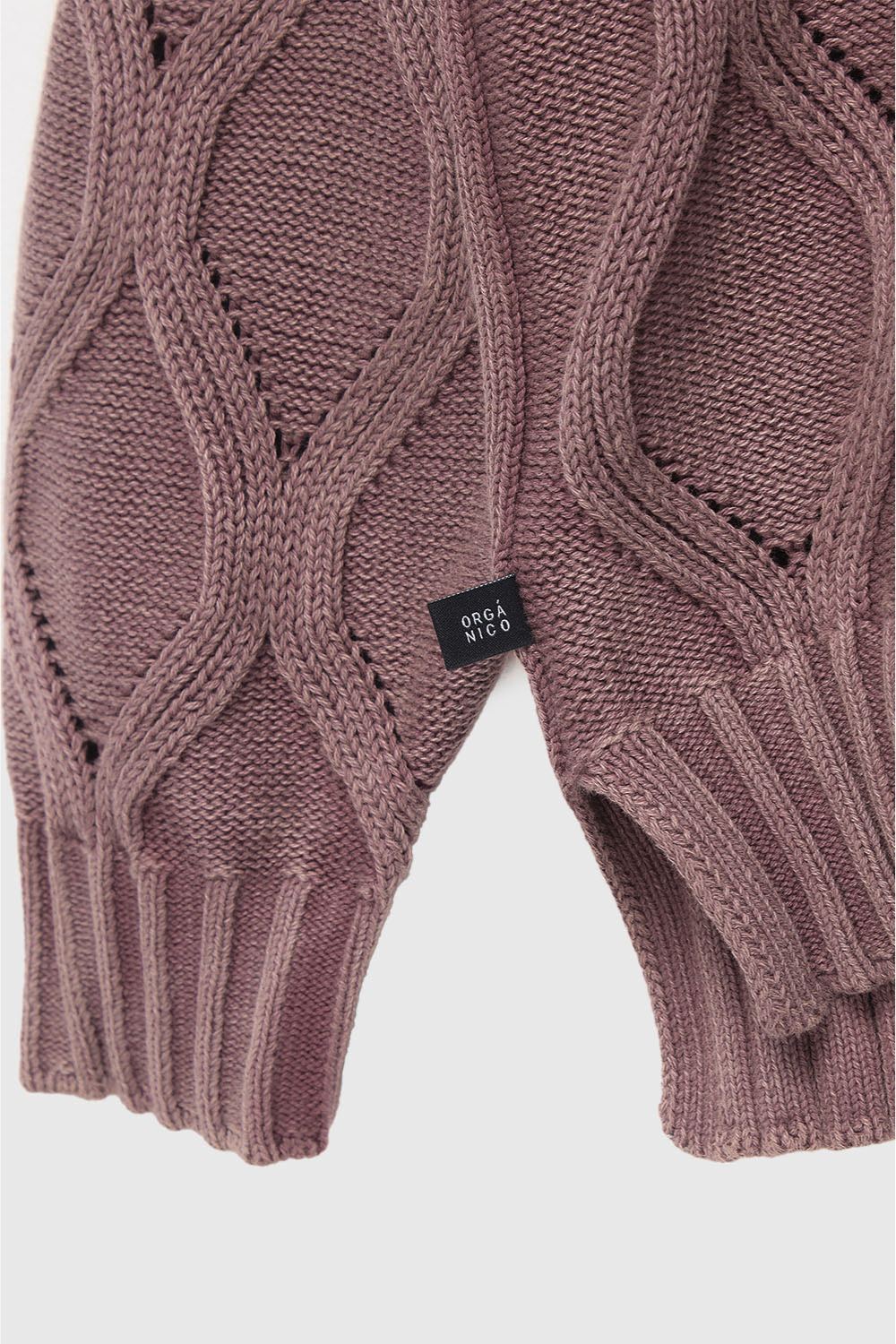 Sweater Trino Orgánico Rosado Mujer