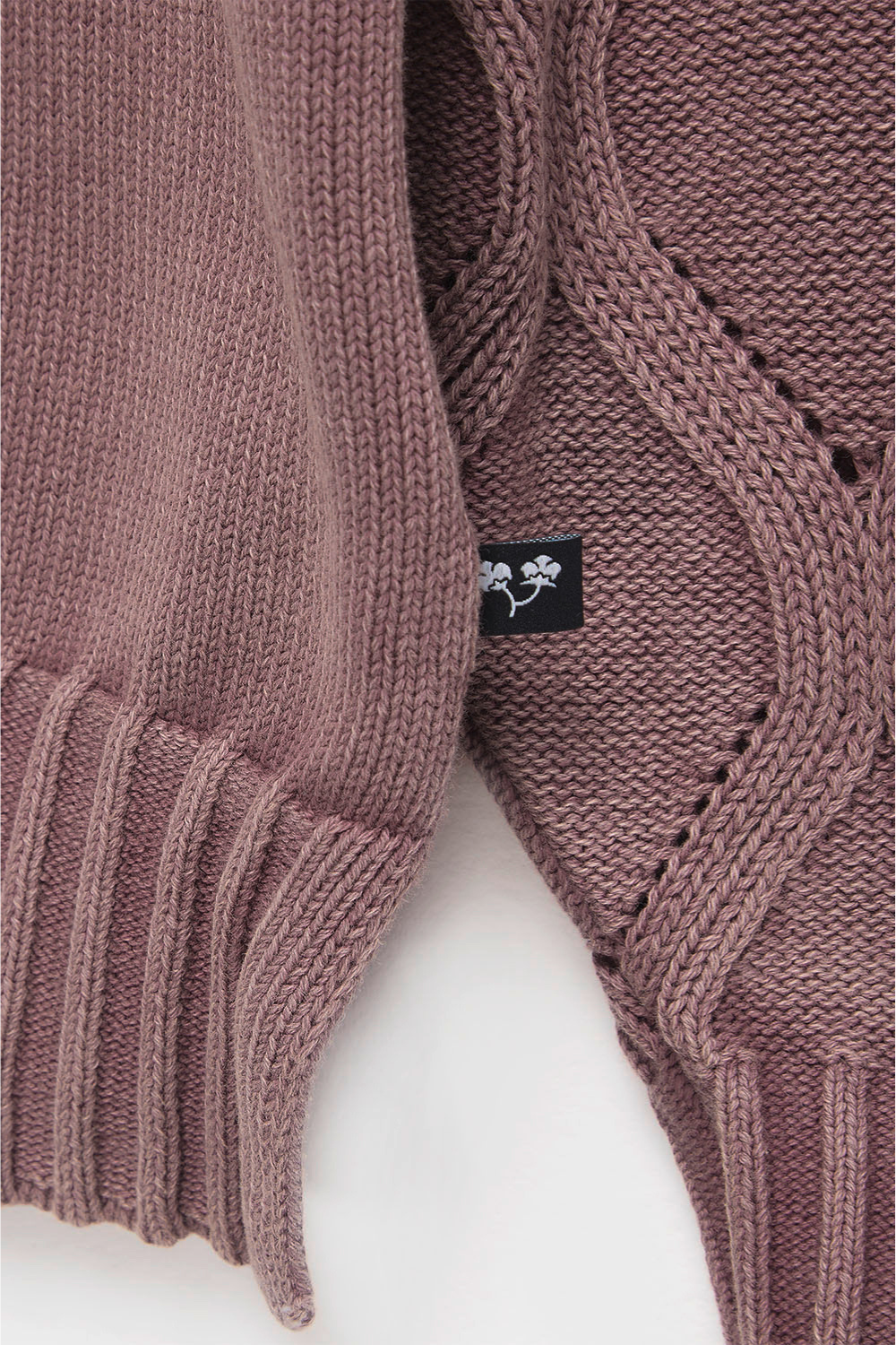 Sweater Trino Orgánico Rosado Mujer