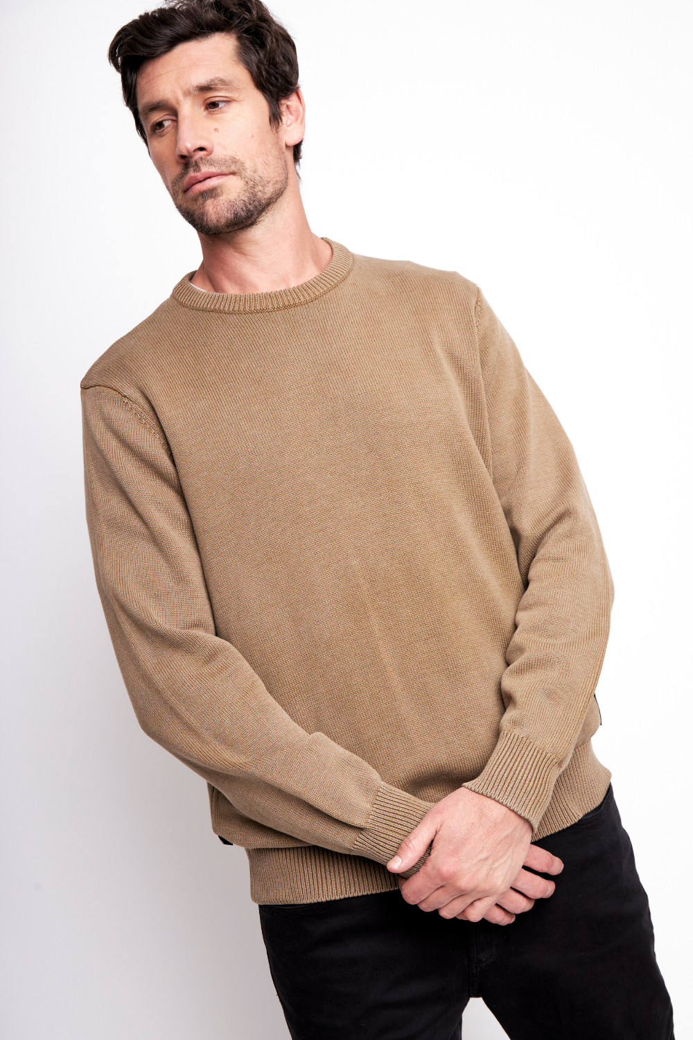 Sweater Tros Orgánico Café Hombre