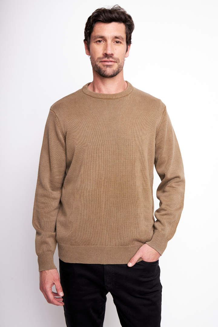 Sweater Tros Orgánico Café Hombre