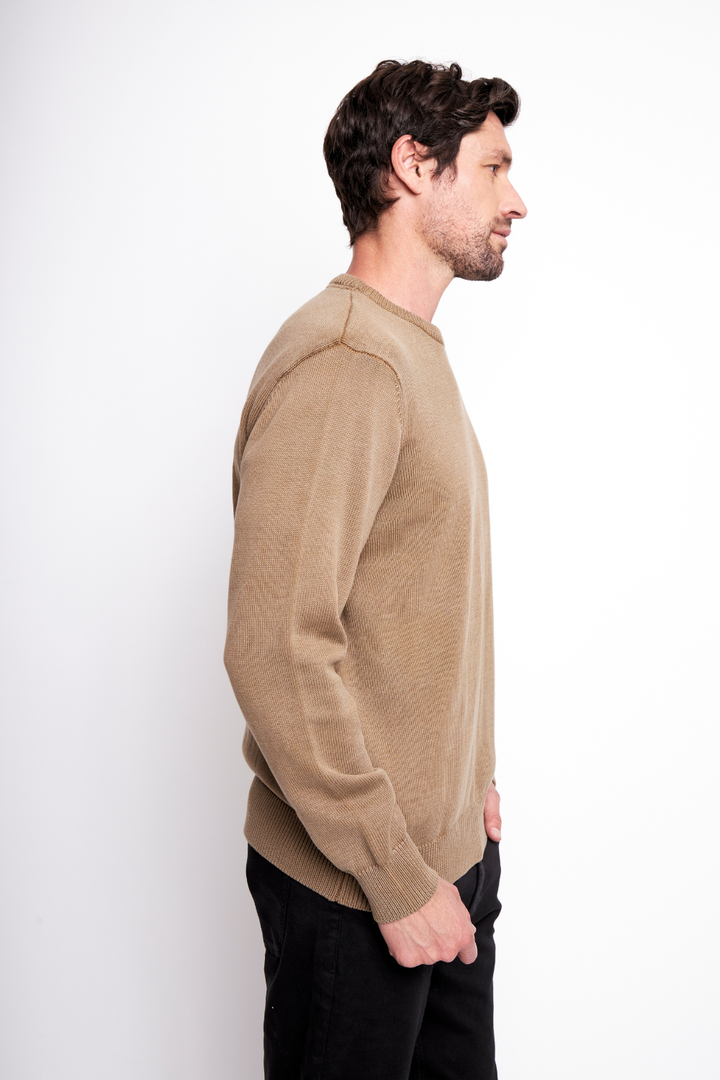 Sweater Tros Orgánico Café Hombre