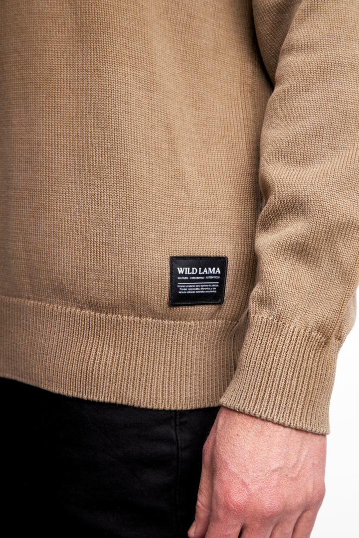 Sweater Tros Orgánico Café Hombre