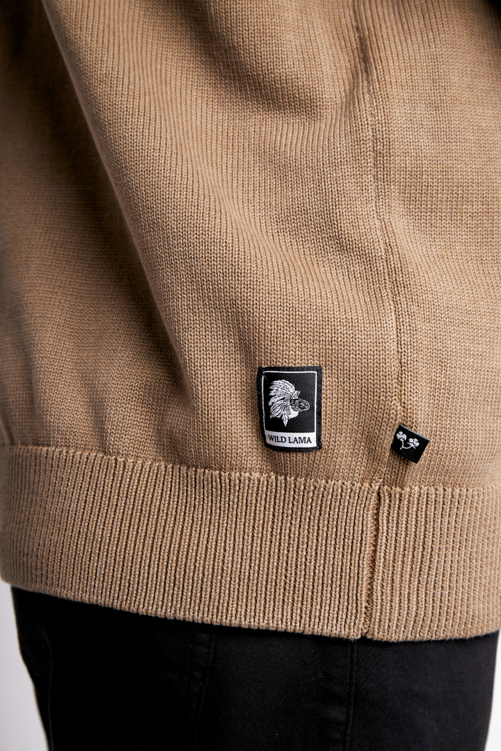 Sweater Tros Orgánico Café Hombre