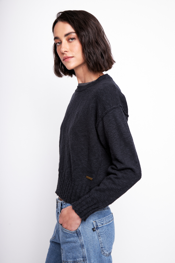 Sweater Uma Orgánico Marengo Mujer