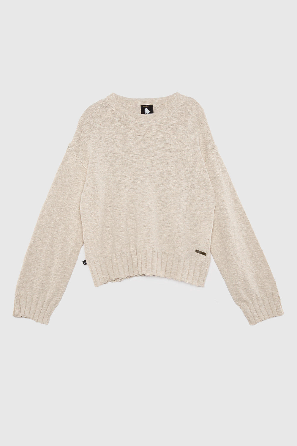 Sweater Uma Orgánico Beige Mujer