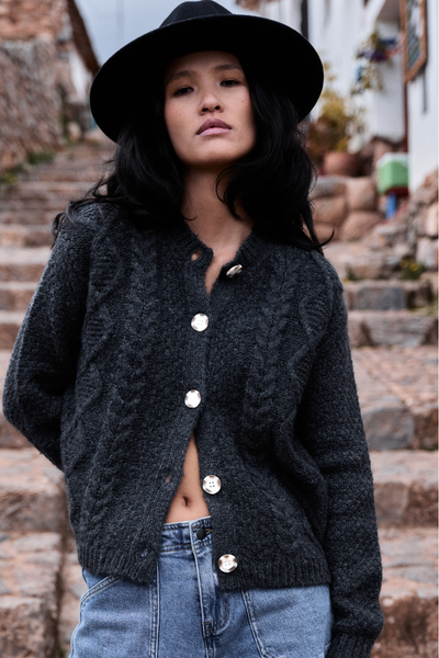 Cárdigan Zaga Marengo Mujer – Wild Lama