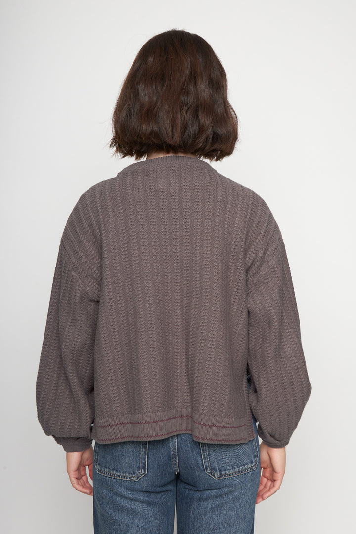 Sweater Noa Orgánico Café Mujer