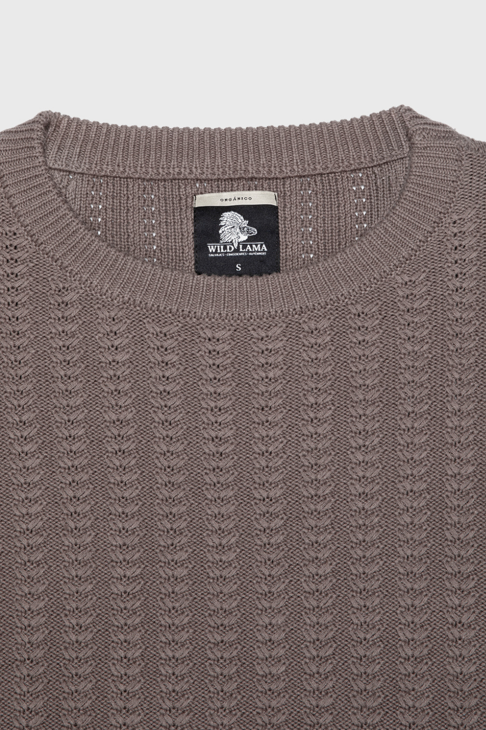 Sweater Noa Orgánico Café Mujer