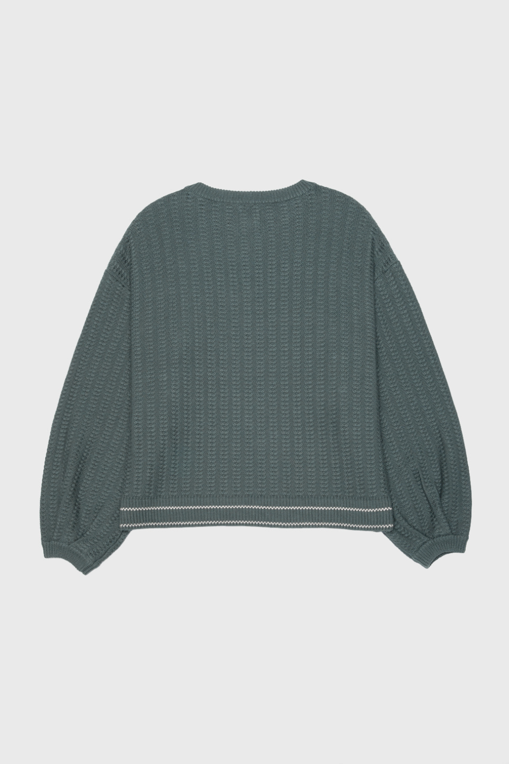 Sweater Noa Orgánico Petróleo Mujer