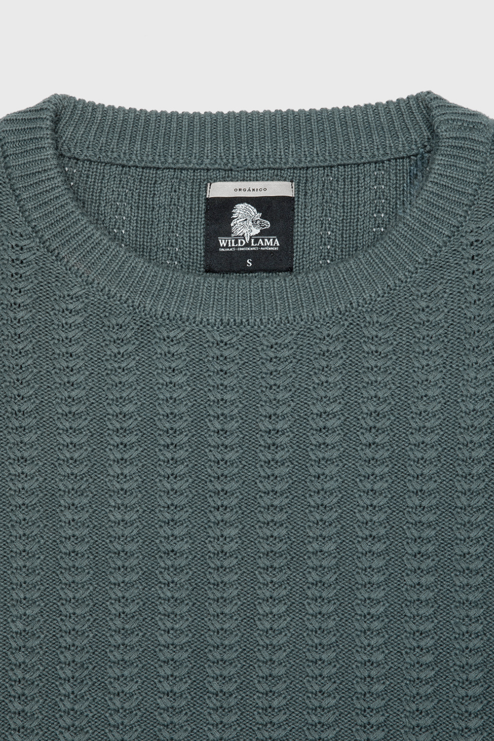 Sweater Noa Orgánico Petróleo Mujer