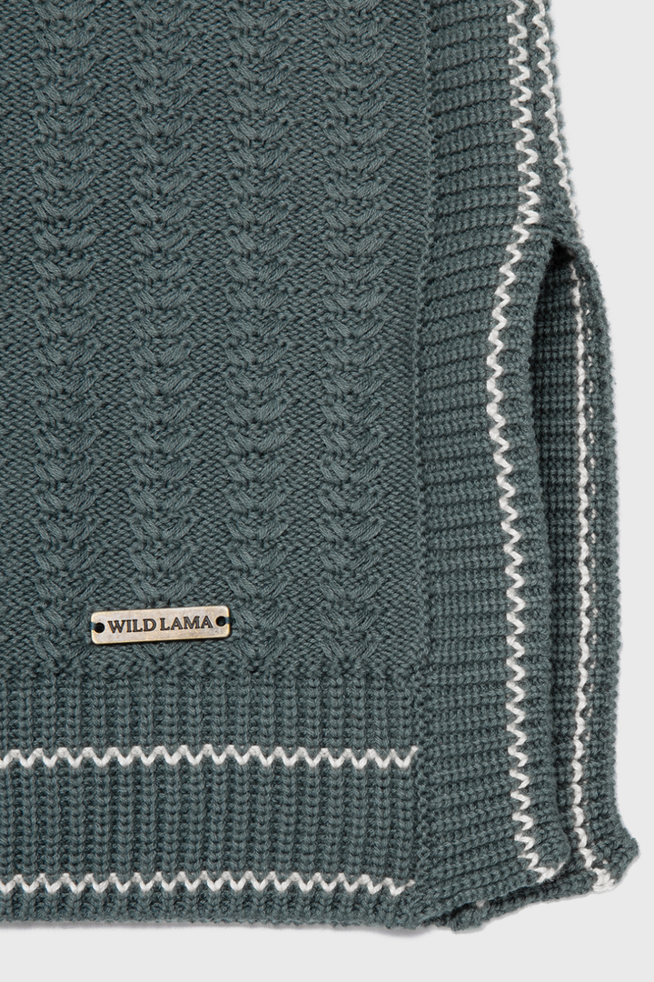 Sweater Noa Orgánico Petróleo Mujer