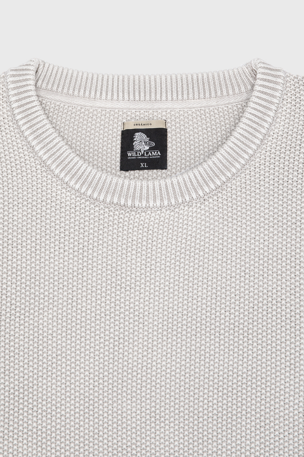 Sweater Toru Orgánico Beige Hombre