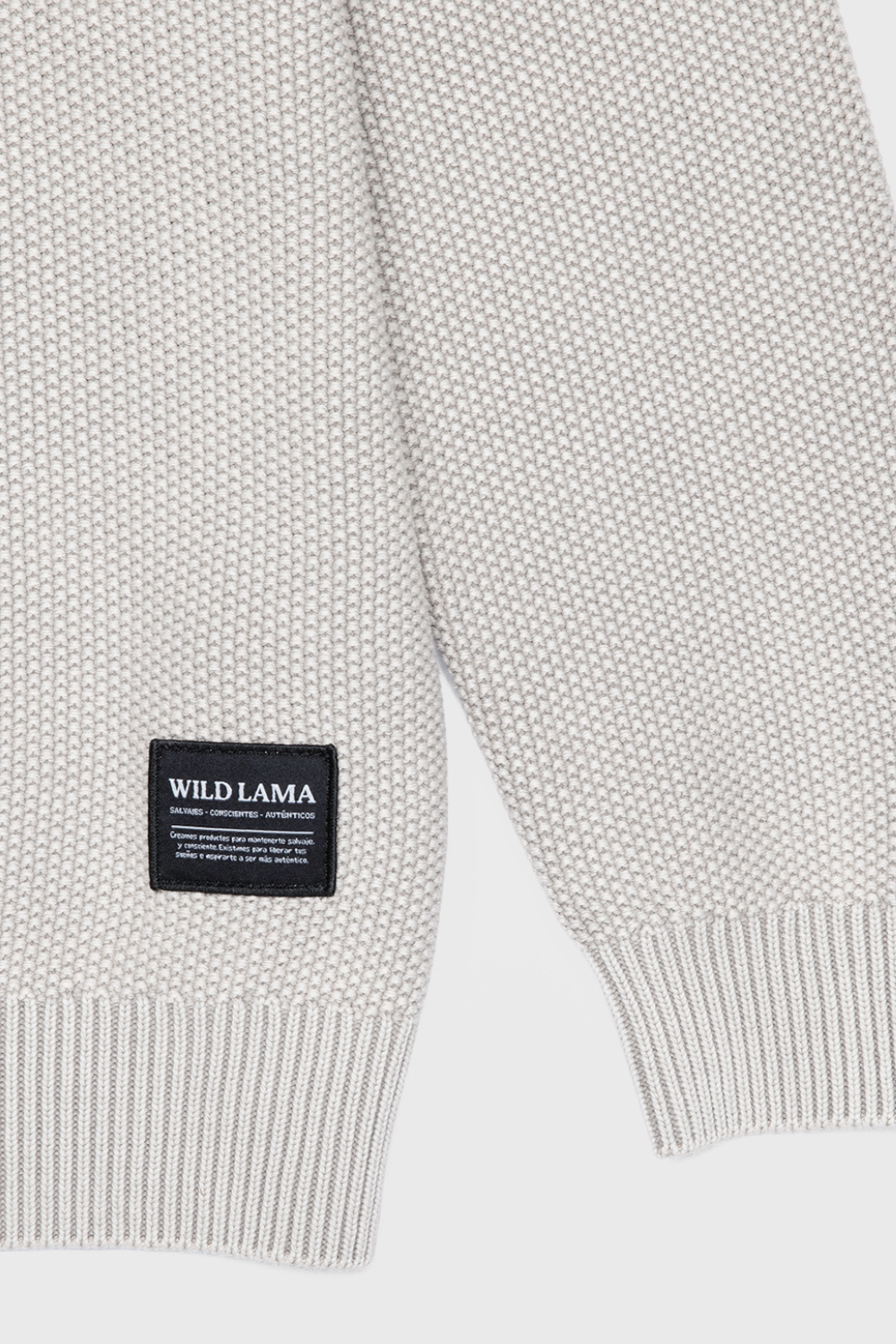 Sweater Toru Orgánico Beige Hombre