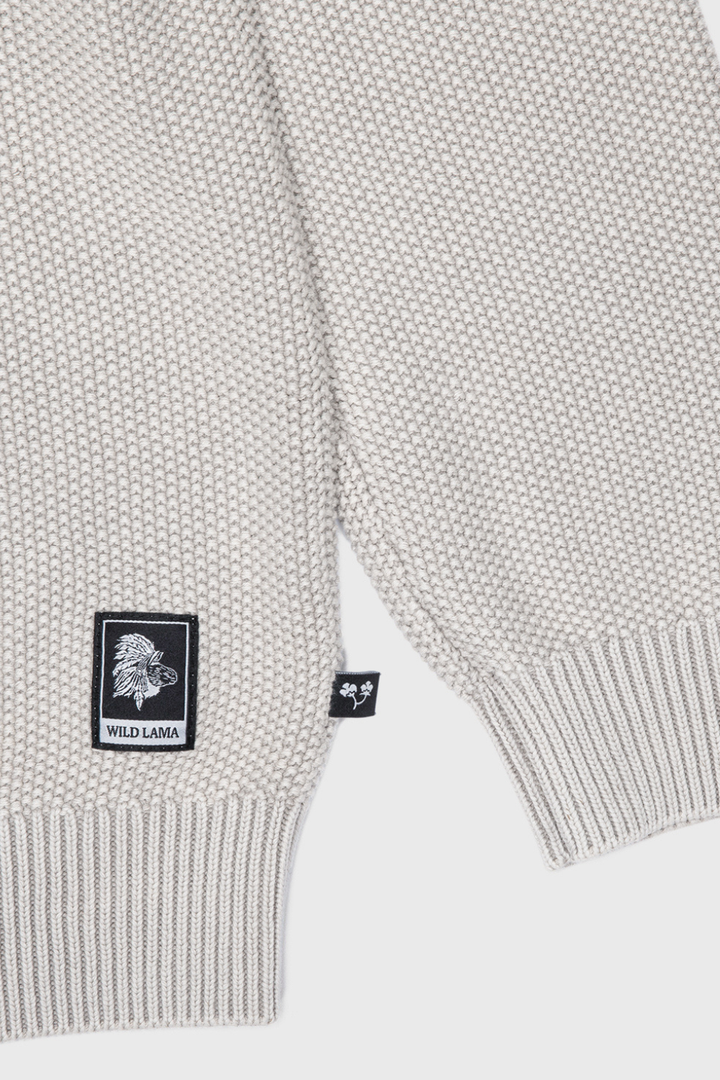 Sweater Toru Orgánico Beige Hombre