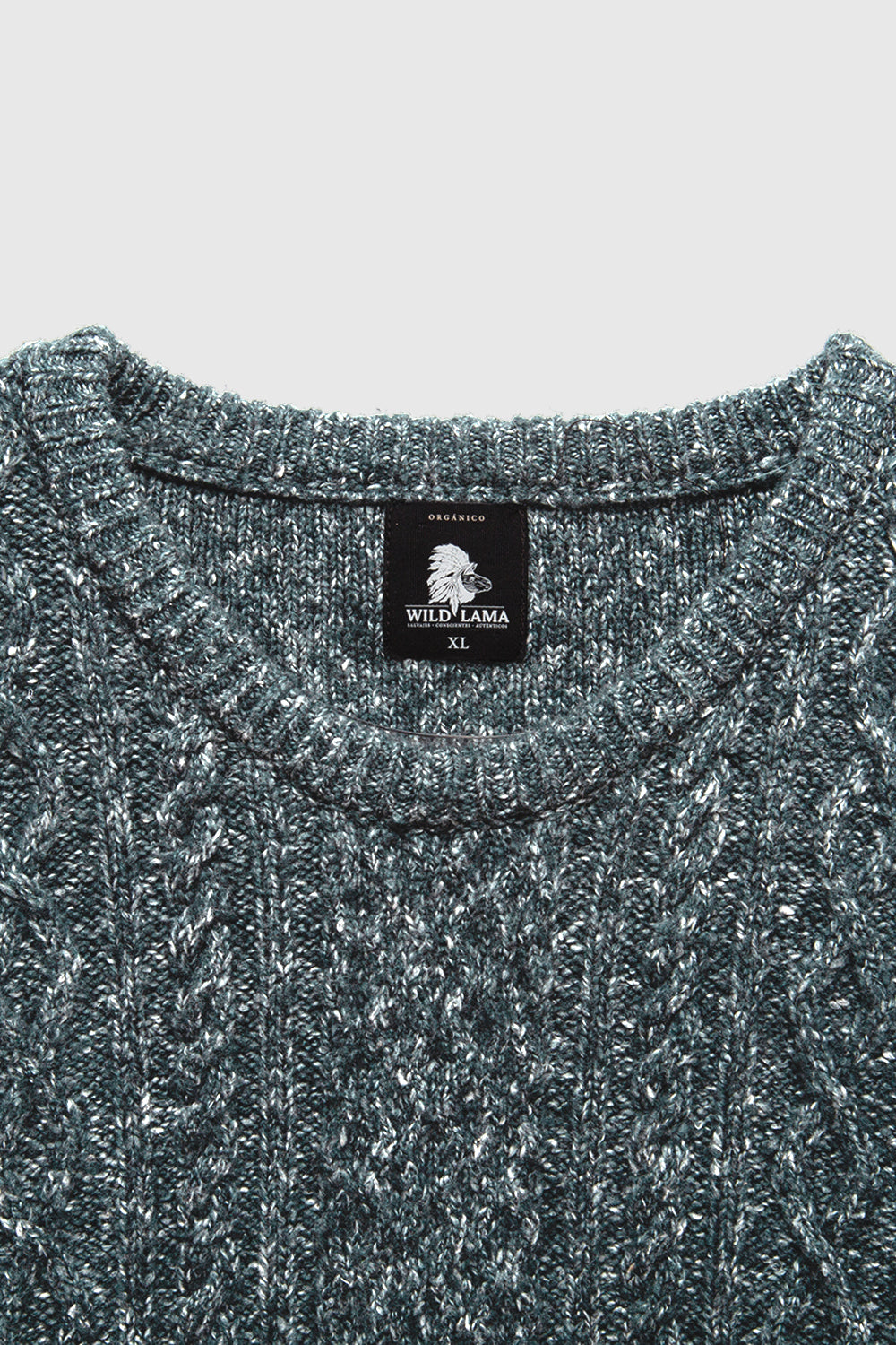 Sweater Trento Orgánico Verde Hombre