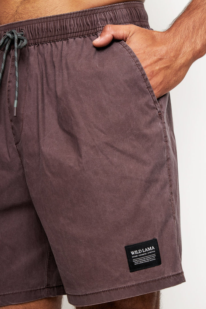 Traje De Baño Enzo Orgánico Burdeo Hombre