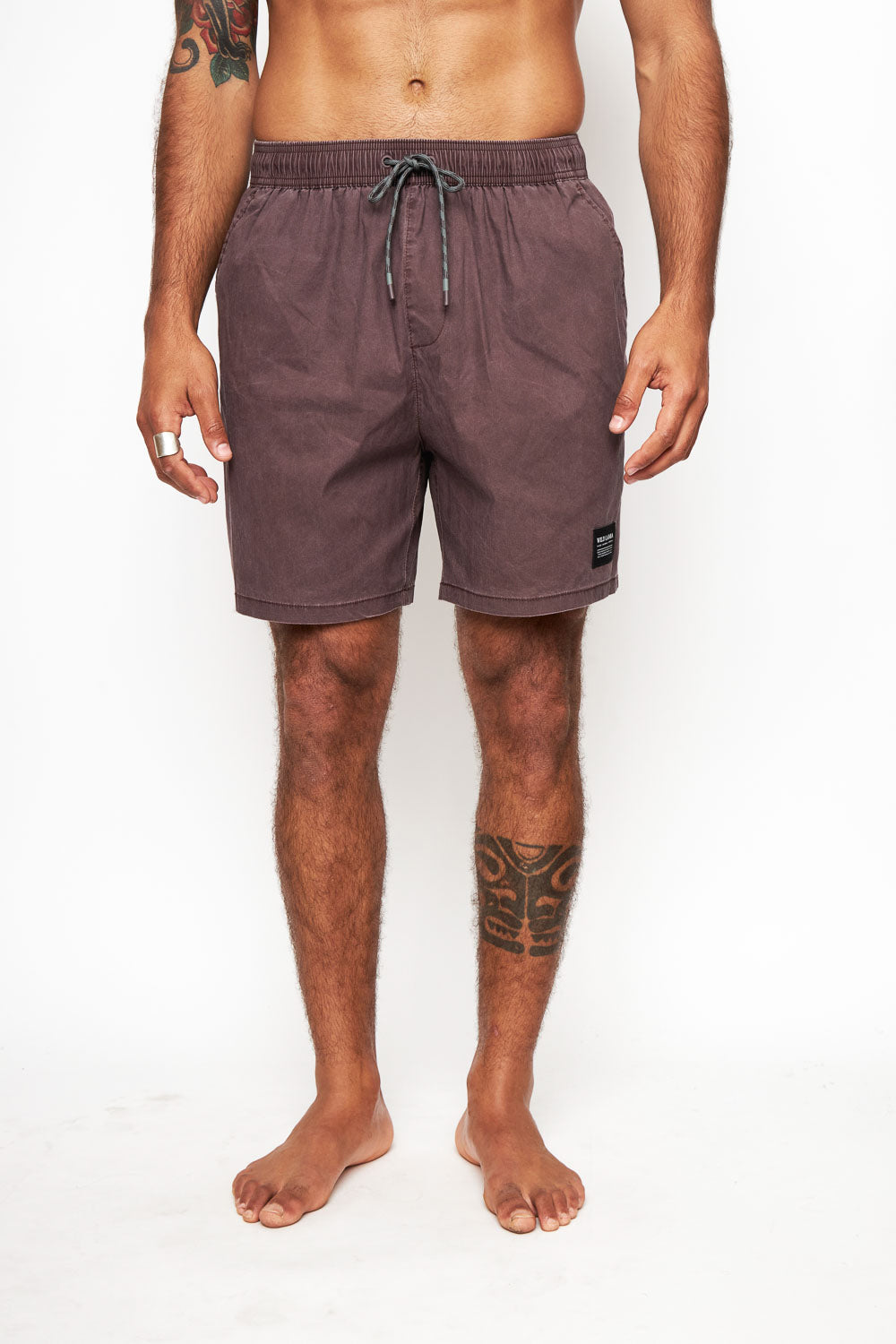 Traje De Baño Enzo Orgánico Burdeo Hombre