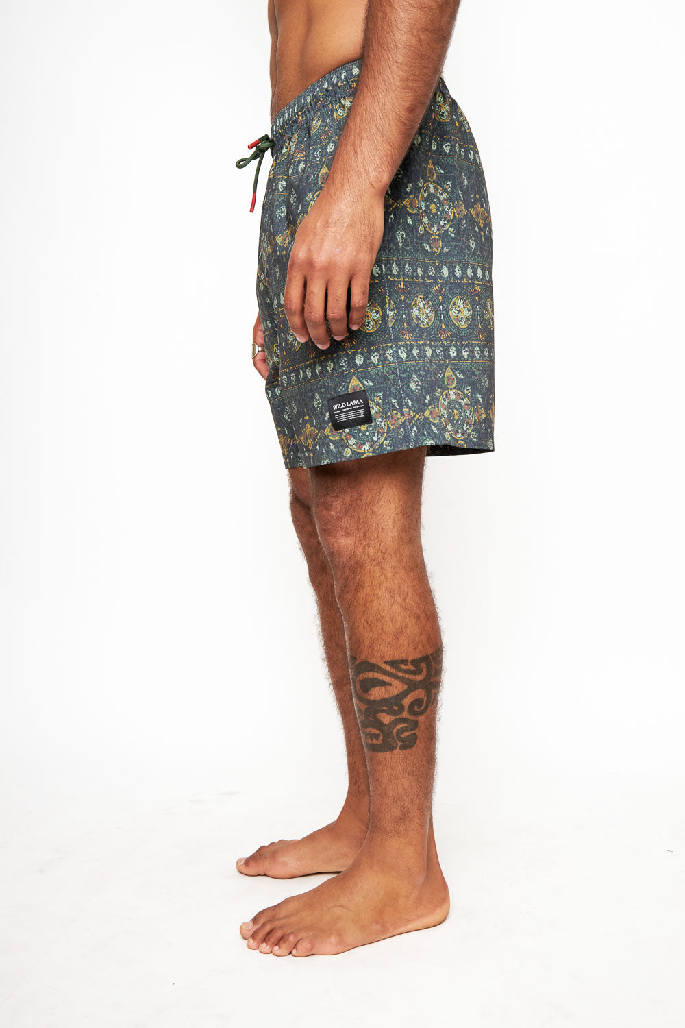 Traje De Baño Kurt Reciclado Print Verde Hombre