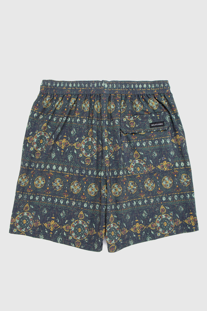 Traje De Baño Kurt Reciclado Print Verde Hombre