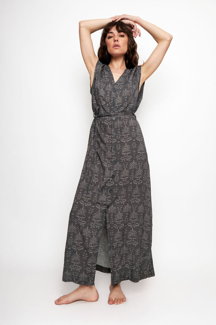 Vestido Dixy Print Gris Mujer ECOVERO™