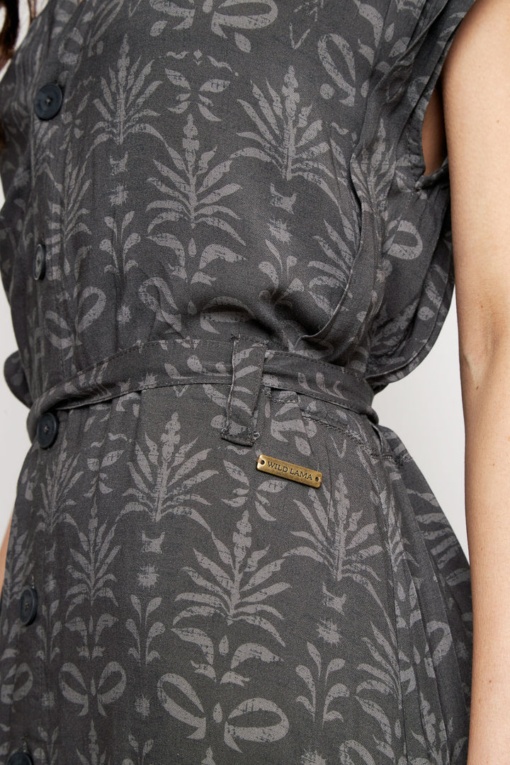 Vestido Dixy Print Gris Mujer ECOVERO™