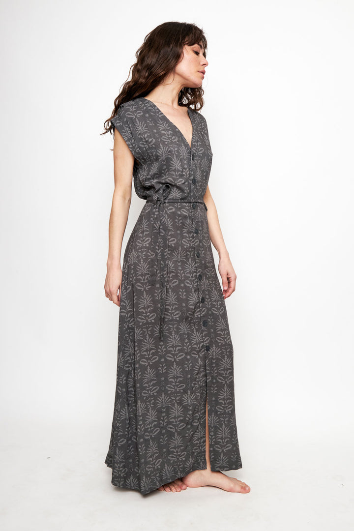 Vestido Dixy Print Gris Mujer ECOVERO™
