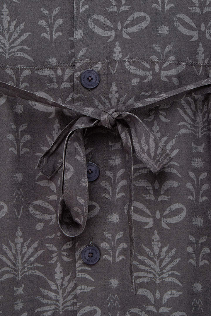 Vestido Dixy Print Gris Mujer ECOVERO™