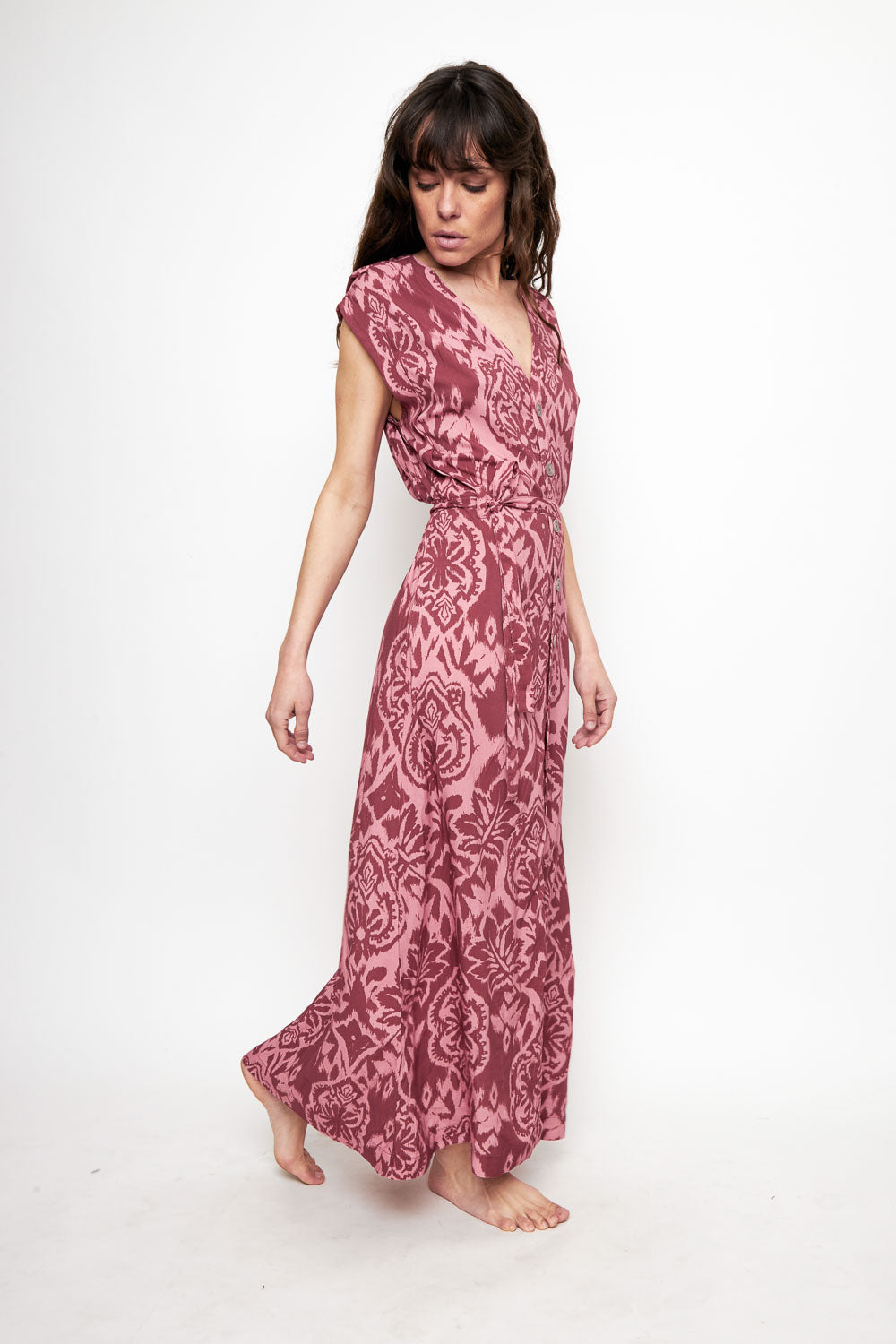 Vestido Dixy Print Rosado Mujer ECOVERO™