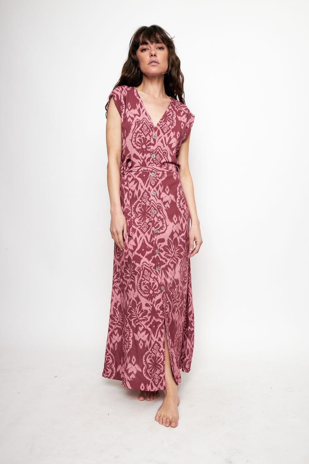 Vestido Dixy Print Rosado Mujer ECOVERO™