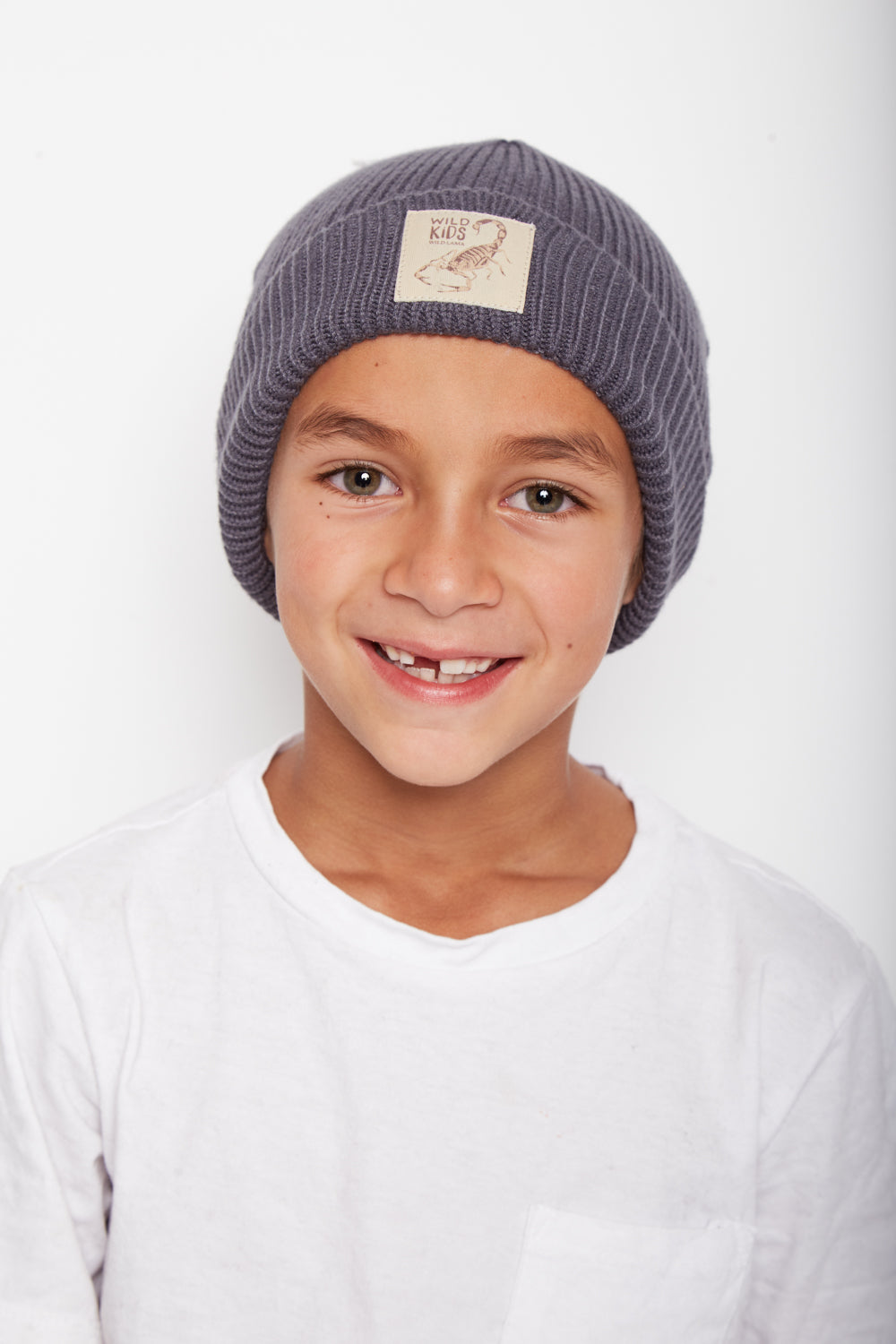 Gorro Neve Con Causa Reciclado Gris Kids
