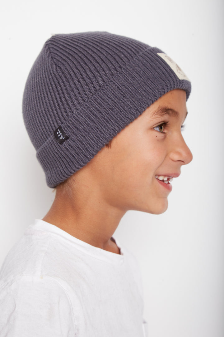 Gorro Neve Con Causa Reciclado Gris Kids