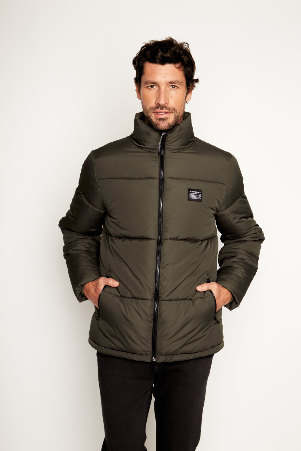 Parka Lauca Reciclada Verde Hombre